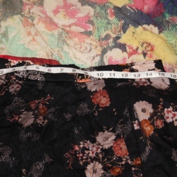 Torrid Floral Layered Tulle Skirt Size 00 - Picture 6 of 8